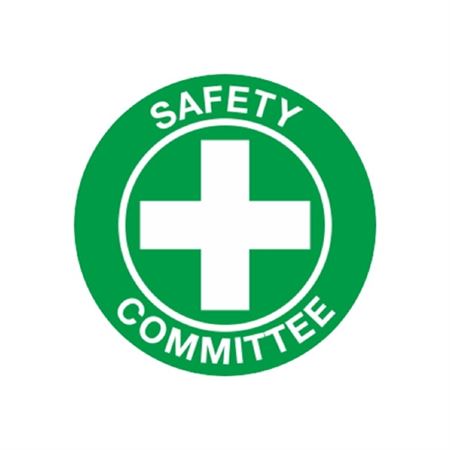 Safety Committee Hard Hat Decal